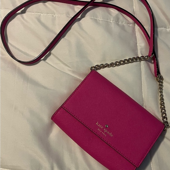 Kate Spade Fuchsia Crossbody Bag - Picture 1 of 7